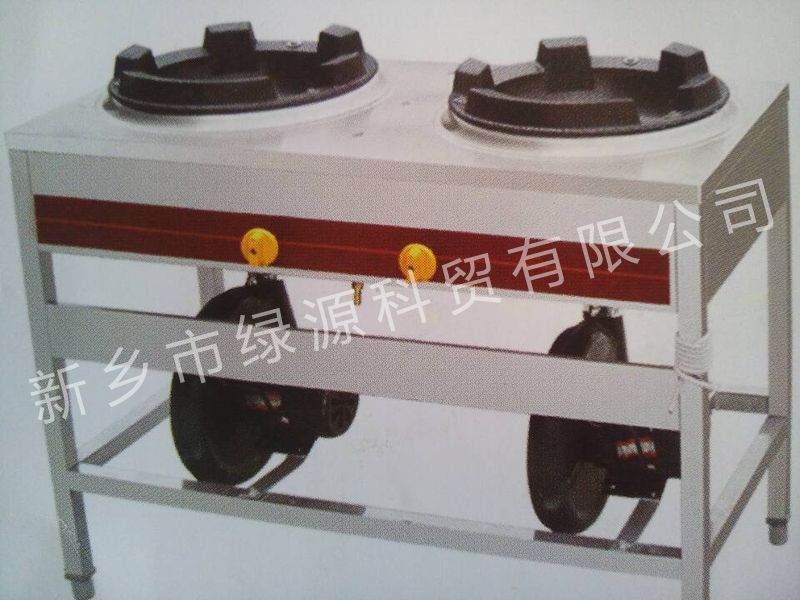 醇基简易双炒灶